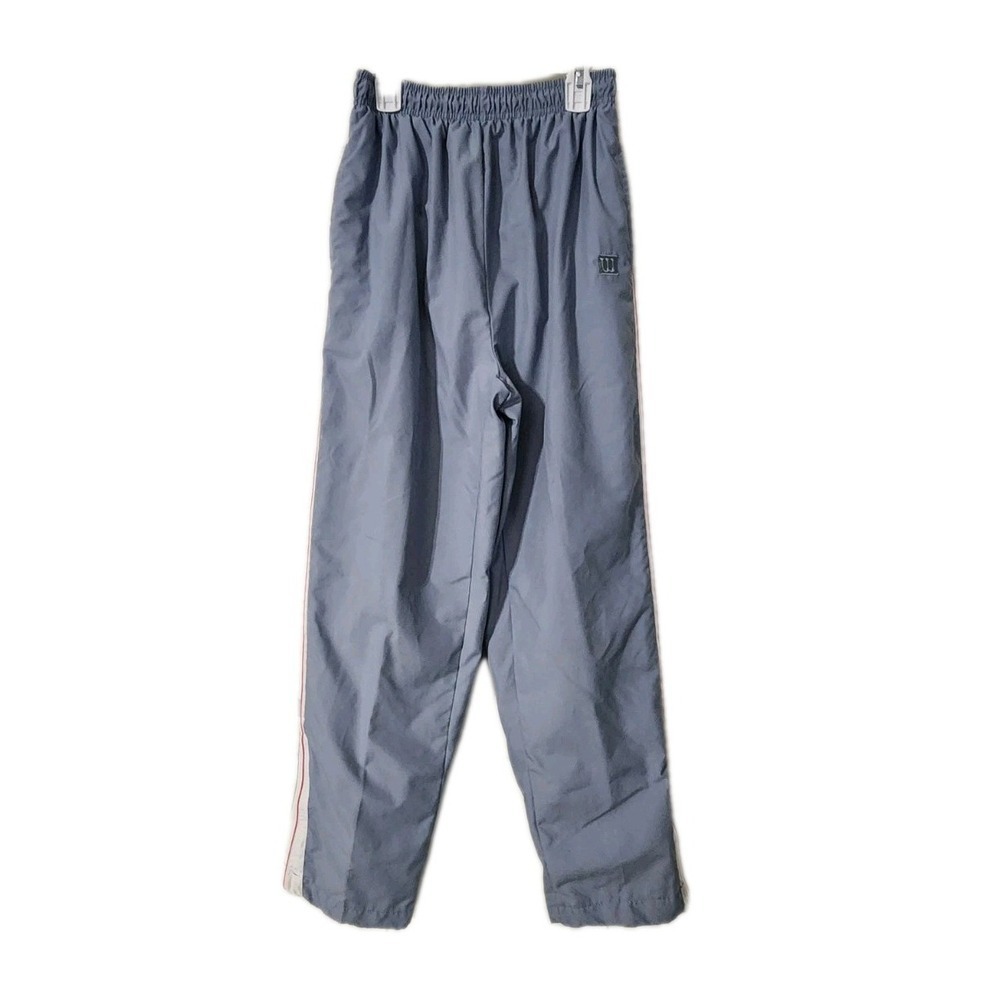 Vintage Wilson Athletics Gray Windbreaker Sweatpants Track Pants M
